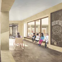 Artist Impression spelende kinderen revalidatie ROER