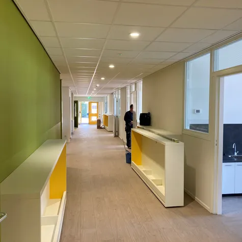 Binnen renovatie Rehobothschool Geldermalsen