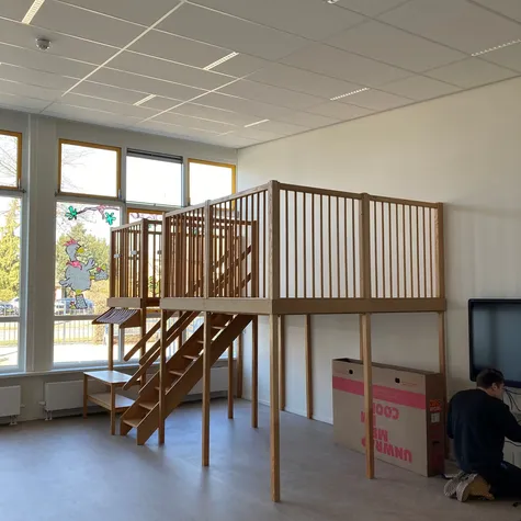 Inrichting speelruimte Rehobothschool Geldermalsen