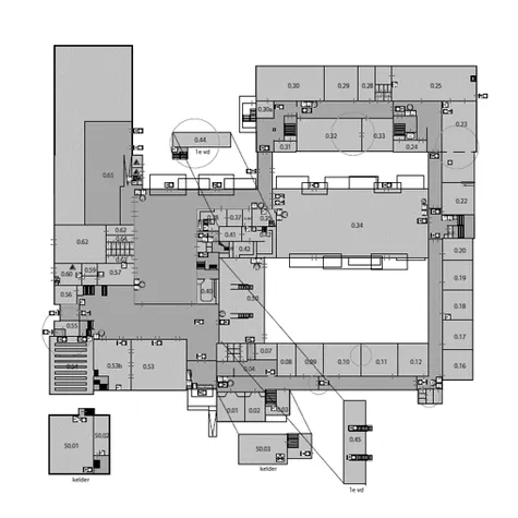 Plattegrond1 Titus Brandsma Lyceum Oss
