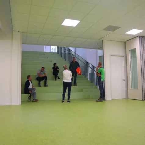 Mensen op trap KC Horizon Rhenen