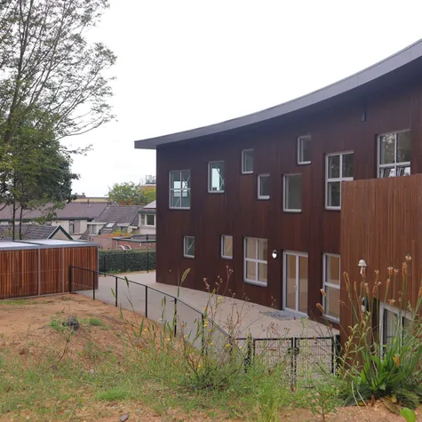 Buitengevel KC de Horizon Rhenen