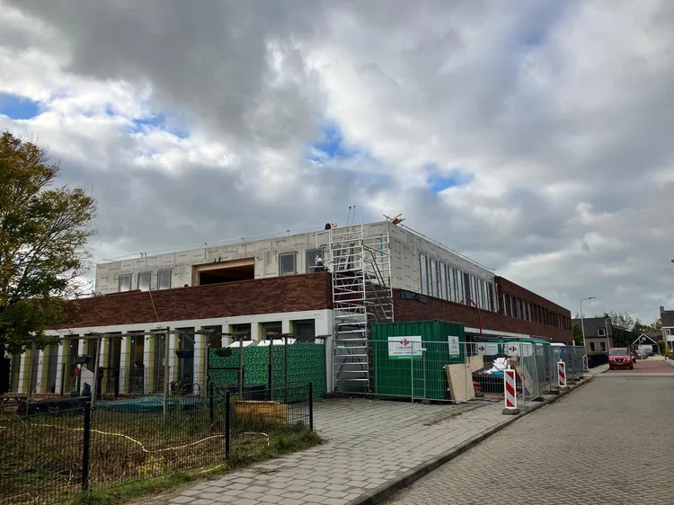 Het Liesveld in Ameide aanbouw