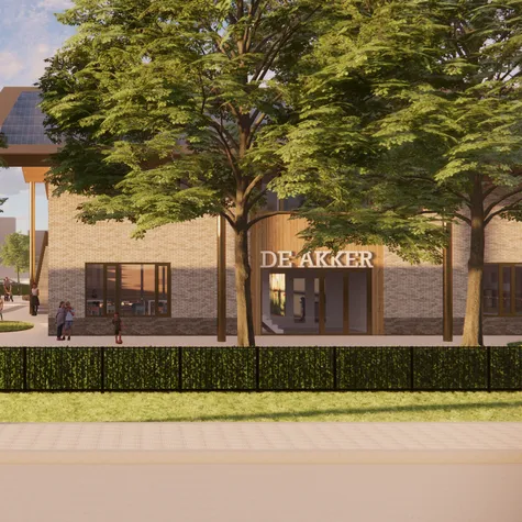 Artist Impression De Akker Putten buitenzijde