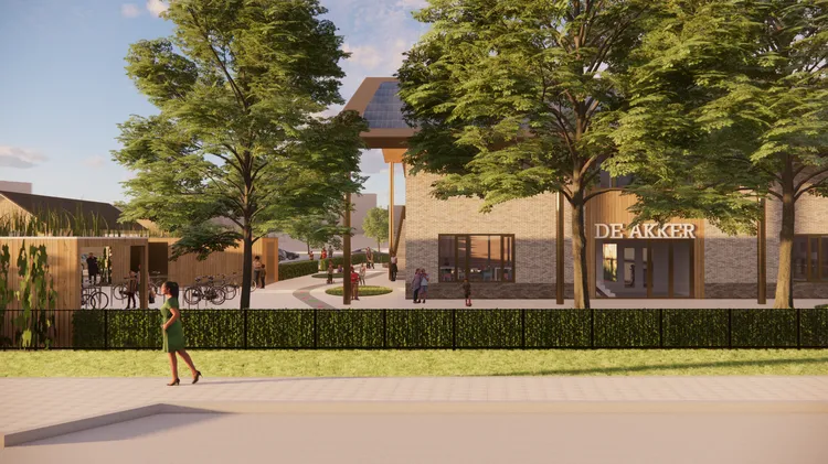 Artist Impression De Akker Putten buitenzijde