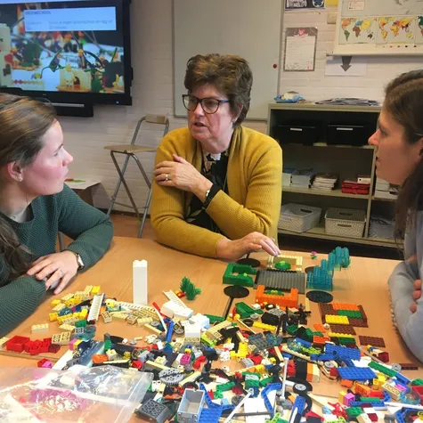 Werksessie met lego BS De Akker Putten