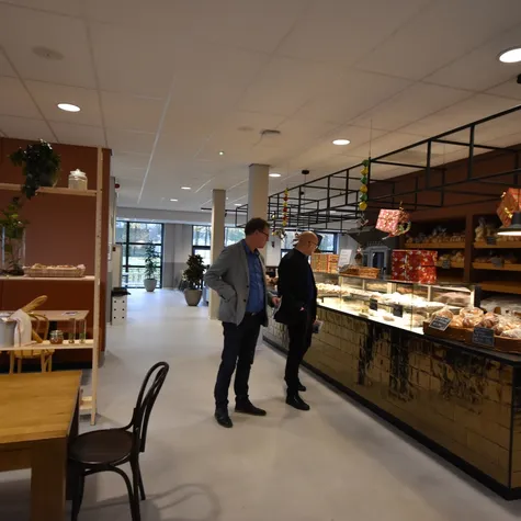 Zitgedeelte inrichting Rijn I Jssel Vakschool Wageningen