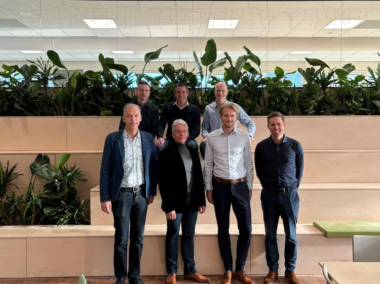 Vlnr Jelle Zoetendal Erwin Veneklaas Slots Marco van Zandwijk