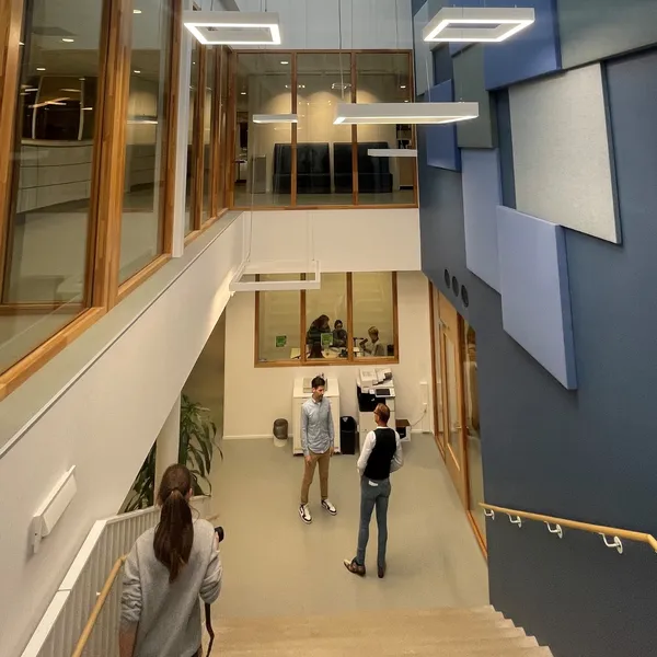 Doorkijk vanaf trap Van Maerlant Den Bosch