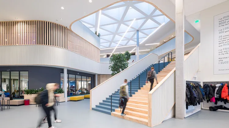 Interieur Knippenbergcollege Helmond