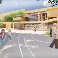 De tweesprong Hoofdingang