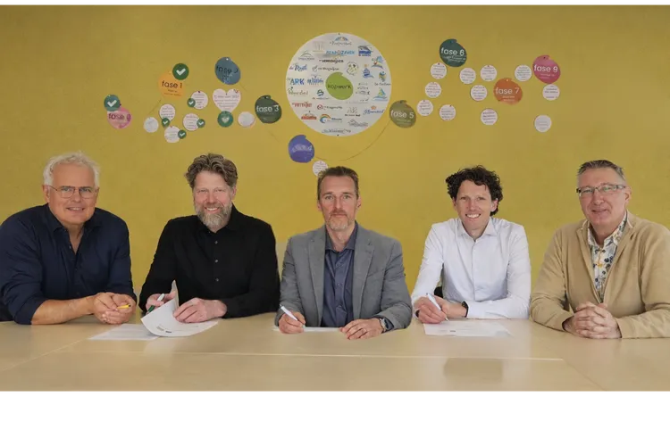 Foto ondertekenmoment