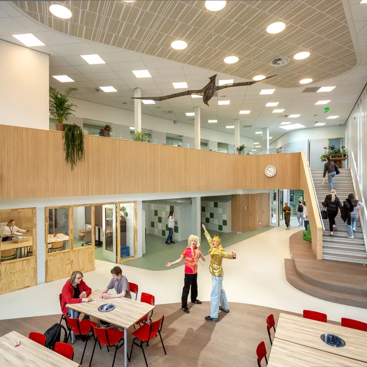 Aula Berger Scholengemeenschap - AI foto Thijs Wolzak