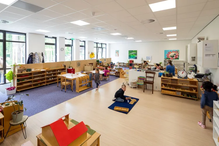 Interieur IKC Pijnacker Noord foto Vincent van der Hoven 7742