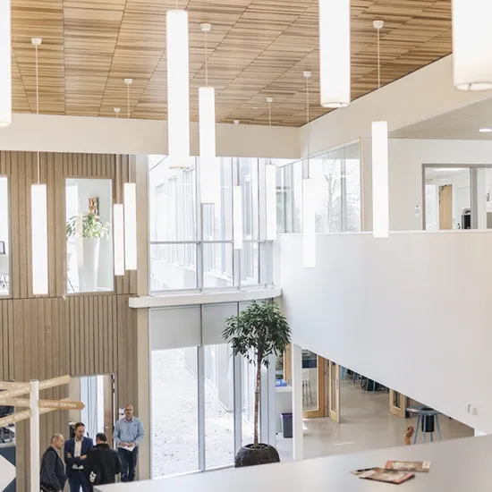 Interieur Uniformberoepen ROC Friese Poort Leeuwarden - foto Barbara Trienen