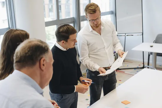 Werksessie met collega's ICSadviseurs Zwolle