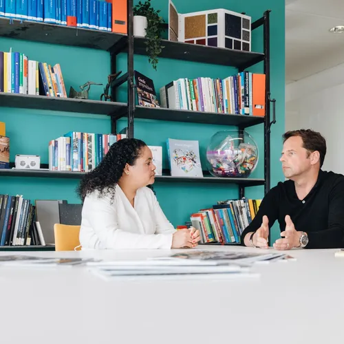 Yuit Yin en Peter Jan IC Sadviseurs Amsterdam foto Barbara Trienen