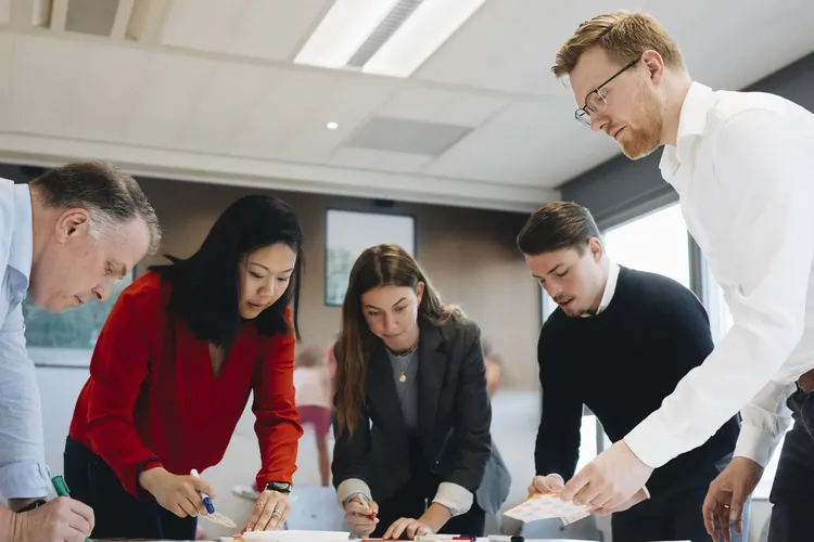 Collega's ICSadviseurs Zwolle sfeerbeeld workshop sessie - Barbara Trienen Photo