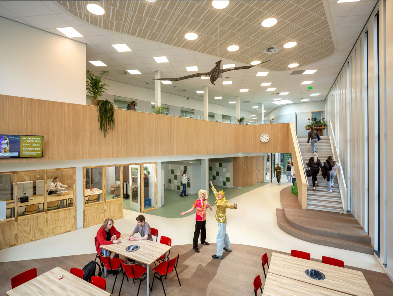 Berger Scholengemeenschap Bergen NH, project interieurfotografie	BRTArchitecten